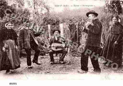 Ville de GIAT, carte postale ancienne