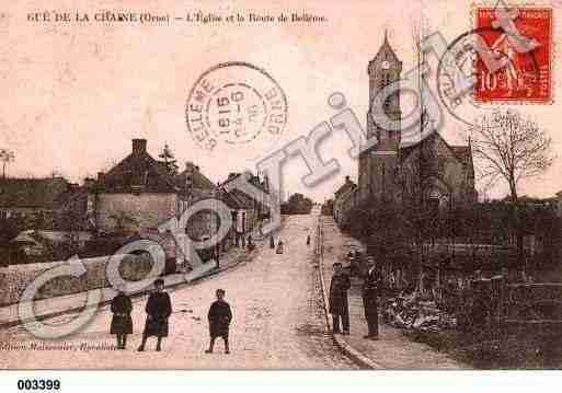 Ville de GUEDELACHAINE(LE), carte postale ancienne
