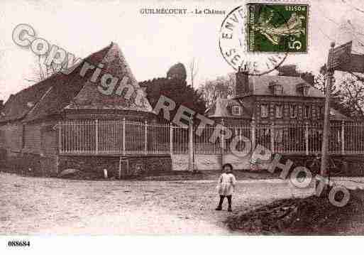 Ville de GUILMECOURT, carte postale ancienne