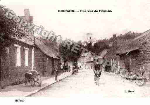 Ville de HOUDAIN, carte postale ancienne