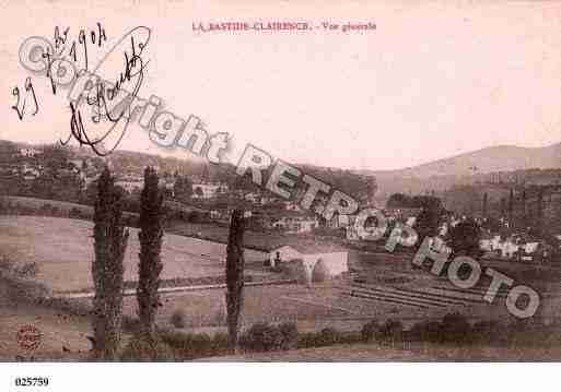 Ville de LABASTIDECLAIRENCE, carte postale ancienne