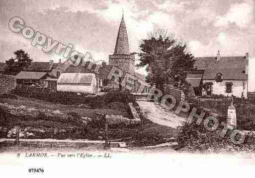 Ville de LARMORPLAGE, carte postale ancienne