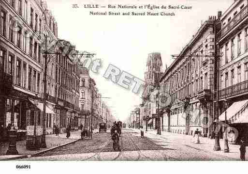 Ville de LILLE, carte postale ancienne