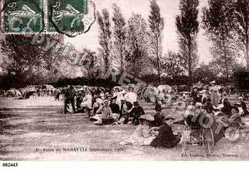 Ville de MARAY, carte postale ancienne