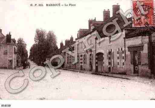 Ville de MARBOUE, carte postale ancienne