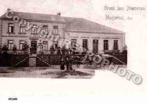 Ville de MARIENAU, carte postale ancienne