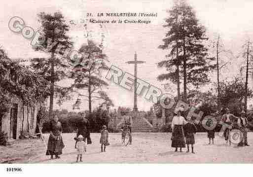 Ville de MERLATIERE(LA), carte postale ancienne