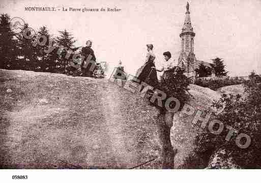 Ville de MONTHAULT, carte postale ancienne