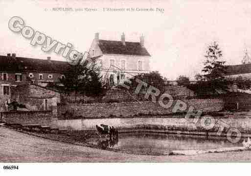 Ville de MOULINSENTONNEROIS, carte postale ancienne