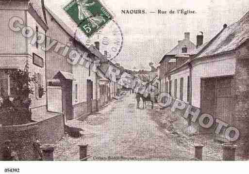 Ville de NAOURS, carte postale ancienne