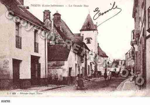 Ville de NOZAY, carte postale ancienne