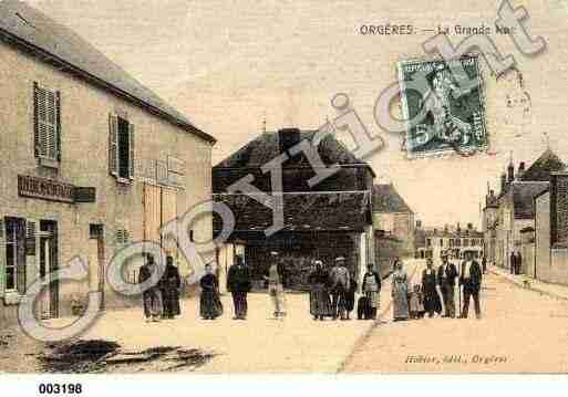 Ville de ORGERESENBEAUCE, carte postale ancienne Ville de ORGERESENBEAUCE, carte postale ancienne