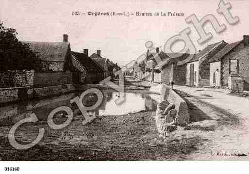 Ville de ORGERESENBEAUCE, carte postale ancienne