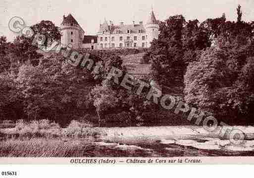 Ville de OULCHES, carte postale ancienne