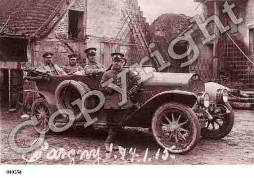 Ville de PARGNYFILAIN, carte postale ancienne