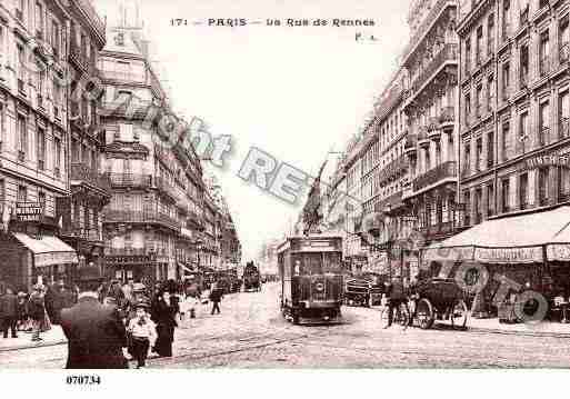 Ville de PARIS6, carte postale ancienne