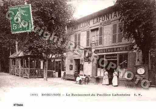 Ville de PLESSISROBINSON(LE), carte postale ancienne