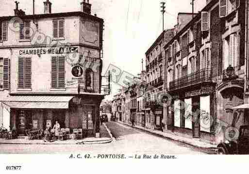 Ville de PONTOISE, carte postale ancienne