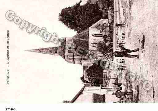 Ville de POUGNY, carte postale ancienne Ville de POUGNY, carte postale ancienne