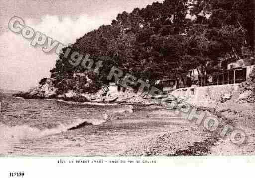 Ville de PRADET(LE), carte postale ancienne