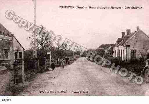 Ville de PREPOTIN, carte postale ancienne