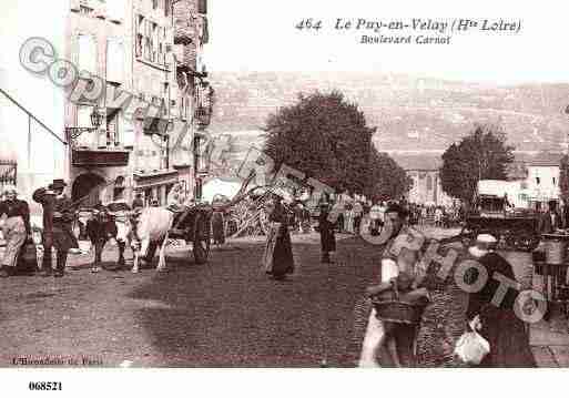 Ville de PUYENVELAY(LE), carte postale ancienne