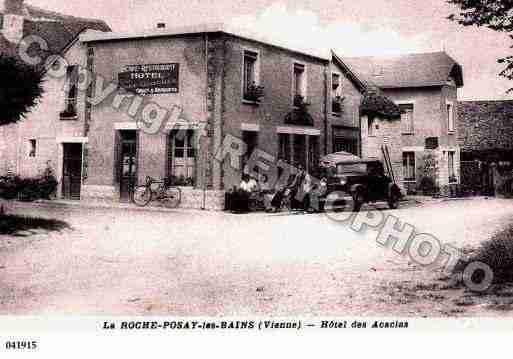 Ville de ROCHEPOSAY(LA), carte postale ancienne