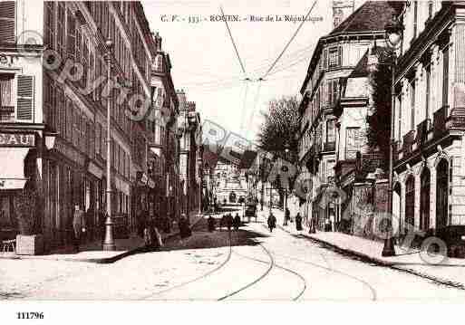 Ville de ROUEN, carte postale ancienne