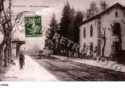 Ville de ROUGET(LE), carte postale ancienne