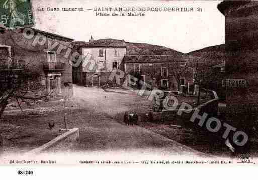 Ville de SAINTANDREDEROQUEPERTUIS, carte postale ancienne