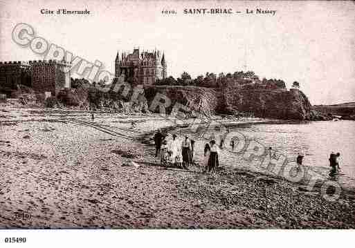 Ville de SAINTBRIACSURMER, carte postale ancienne