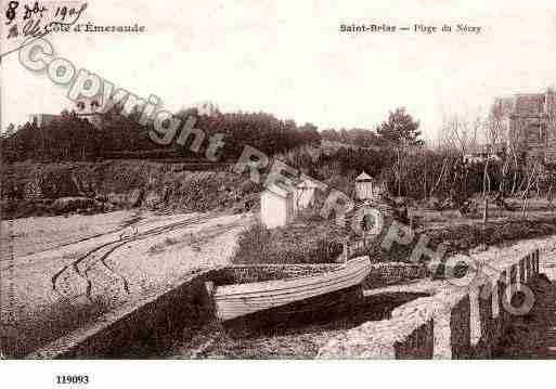 Ville de SAINTBRIACSURMER, carte postale ancienne