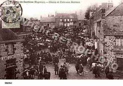 Ville de SAINTDENISDEGASTINES, carte postale ancienne