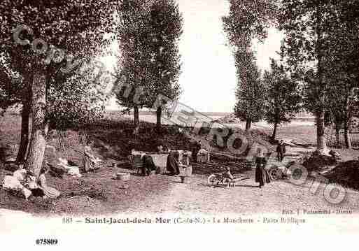 Ville de SAINTJACUTDELAMER, carte postale ancienne