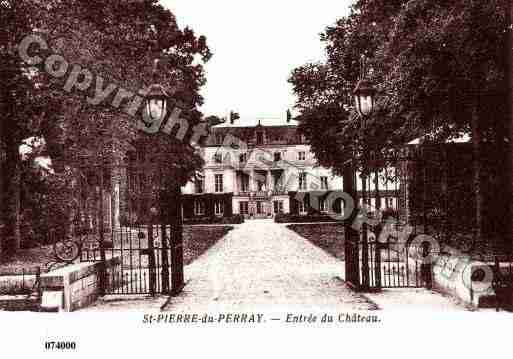 Ville de SAINTPIERREDUPERRAY, carte postale ancienne