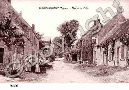 Ville de SAINTREMYBLANZY, carte postale ancienne