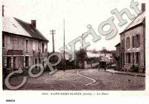 Ville de SAINTREMYBLANZY, carte postale ancienne