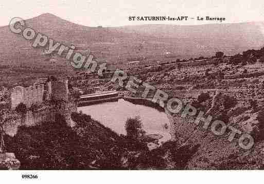 Ville de SAINTSATURNINLESAPT, carte postale ancienne