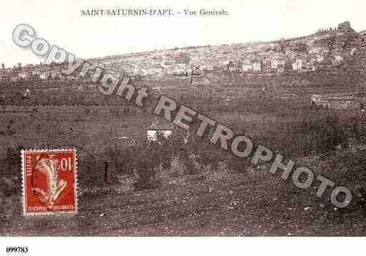 Ville de SAINTSATURNINLESAPT, carte postale ancienne