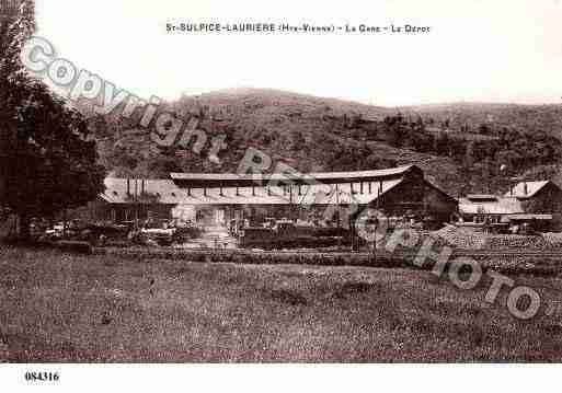 Ville de SAINTSULPICELAURIERE, carte postale ancienne