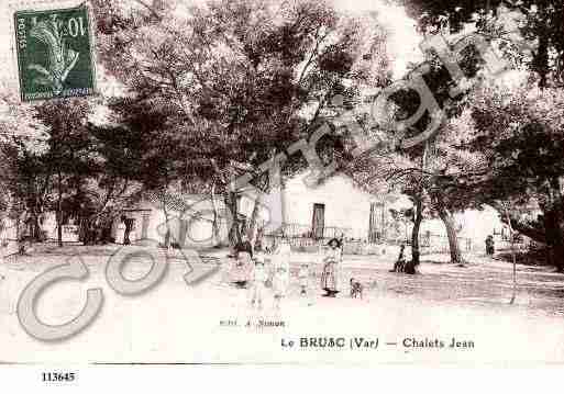 Ville de SIXFOURS, carte postale ancienne