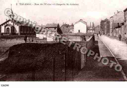 Ville de TALANGE, carte postale ancienne