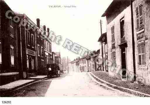 Ville de TALANGE, carte postale ancienne