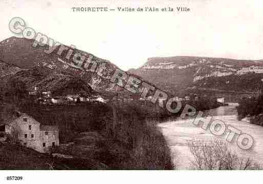 Ville de THOIRETTE, carte postale ancienne