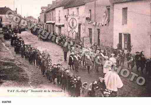 Ville de VAY, carte postale ancienne