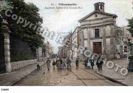 Ville de VILLEMOMBLE, carte postale ancienne