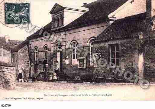 Ville de VILLIERSSURSUIZE, carte postale ancienne