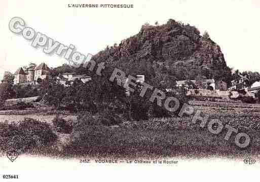 Ville de VODABLE, carte postale ancienne