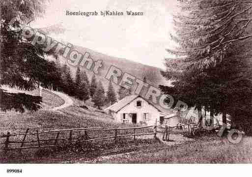 Ville de WASSERBOURG, carte postale ancienne