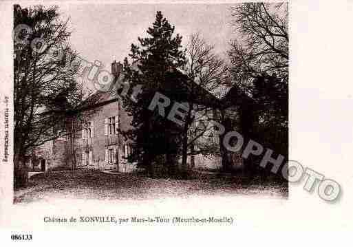 Ville de XONVILLE, carte postale ancienne